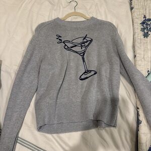 Abercrombie Madeline Martini Crew Sweater